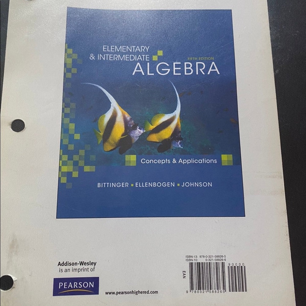 Elementary & internediate ALGEBRA